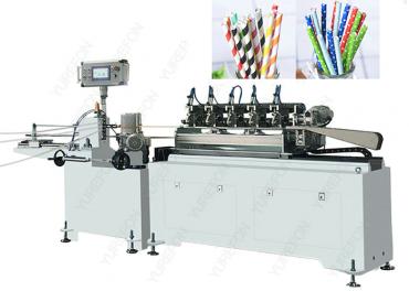 Biodegradable paper straws making machine